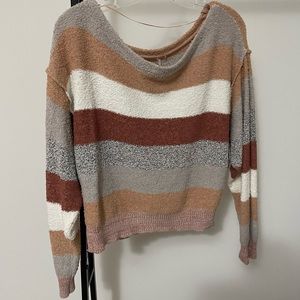 Free People striped sweater size S